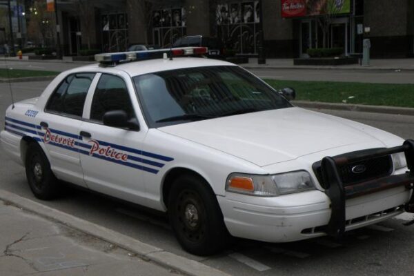 Detroit Police patrol car