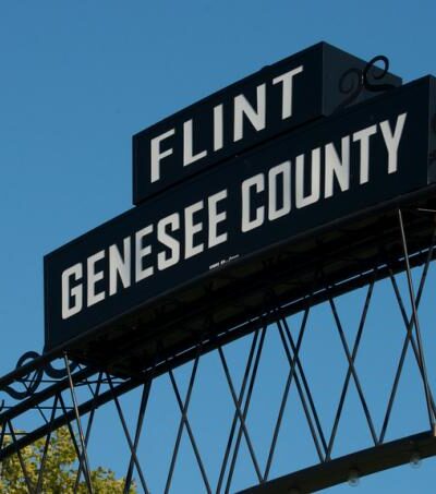 Flint Genesee County sign