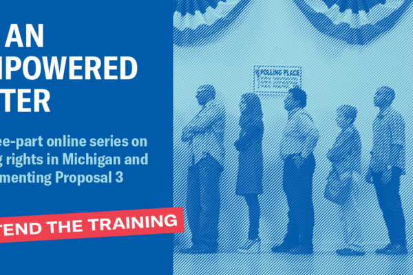 Be an empowered voting: training