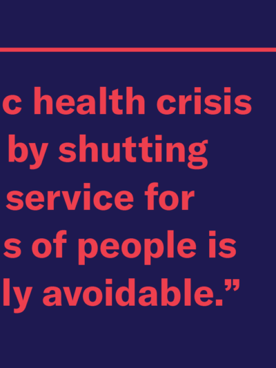 “The public health crisis DWSD creates by shutting off water service for thousands of people is completely avoidable,” said Mark P. Fancher, staff attorney for the ACLU of Michigan’s Racial Justice Project.