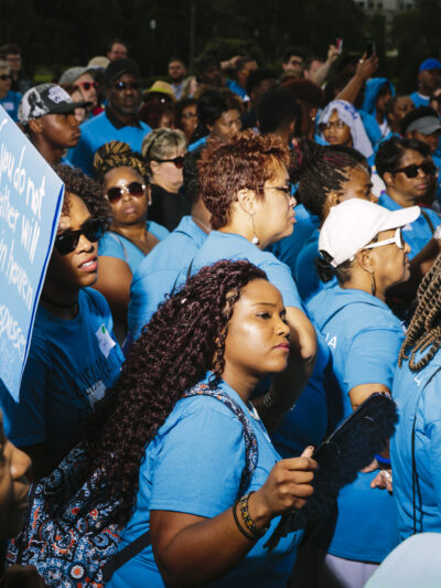 Rally for fair sentencing.