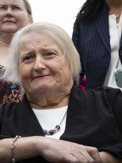 Aimee Stephens at the Supreme Court