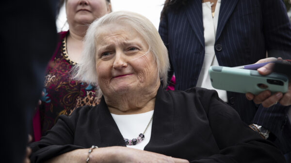 Aimee Stephens at the Supreme Court