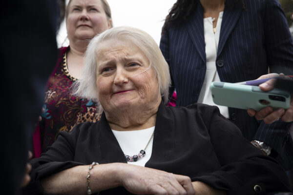 Aimee Stephens at the Supreme Court