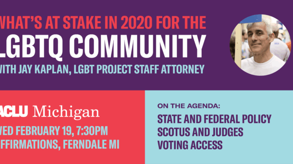LGBTQ Town Hall: What's At Stake in 2020