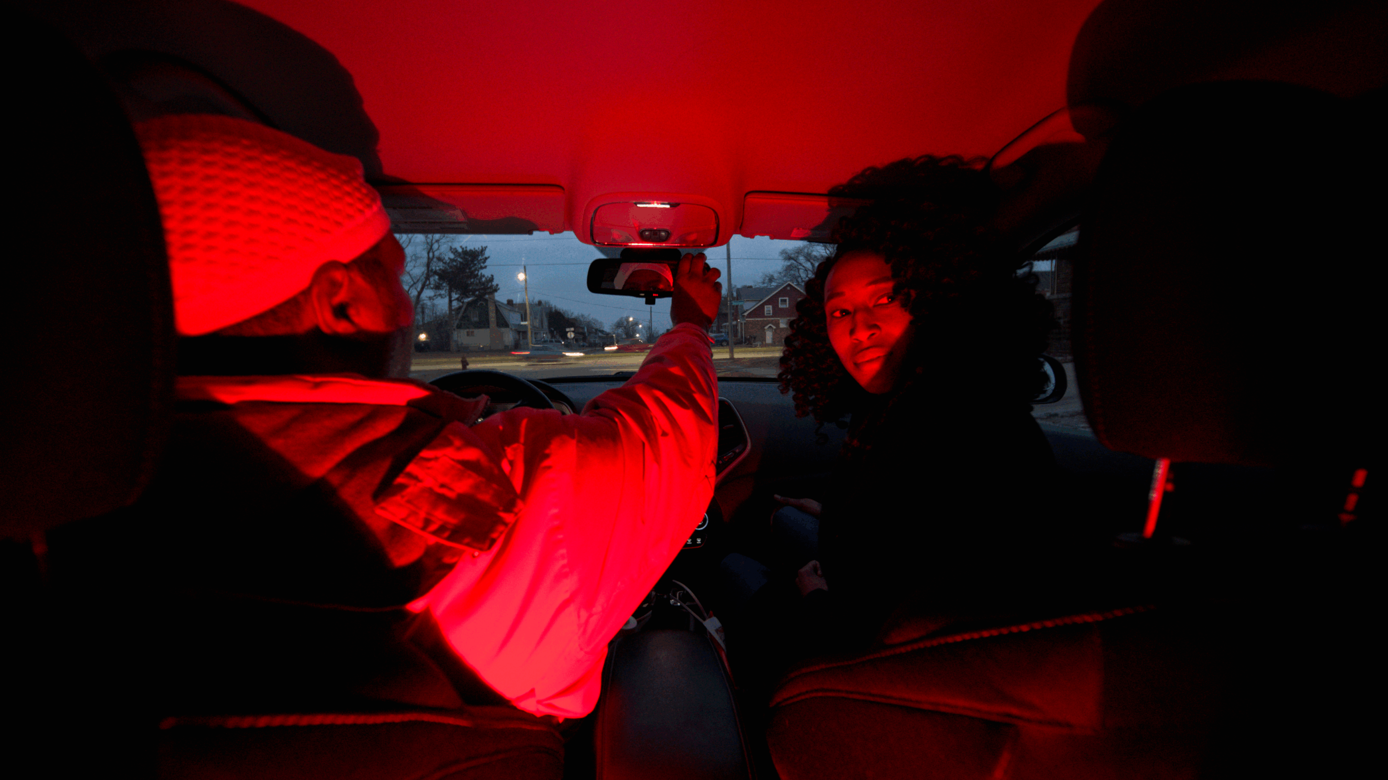 Camara Sankofa and Shanelle Thomas