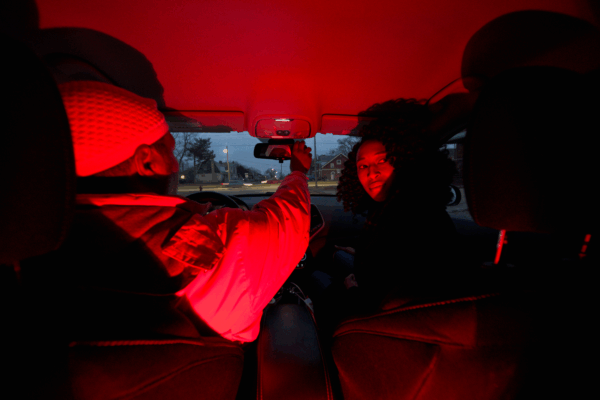 Camara Sankofa and Shanelle Thomas