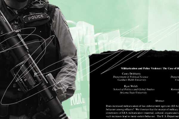 police militarization graphic