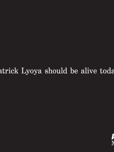 Patrick Lyoya should be alive today