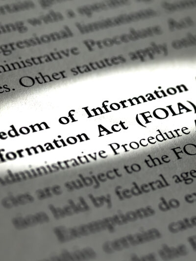 Freedom of Information Act (FOIA)