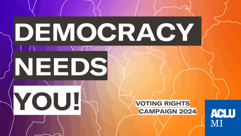 democracy needs you