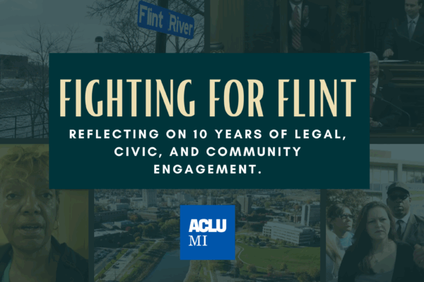 Fighting for Flint 10 Year Banner