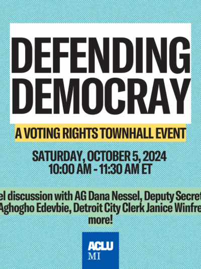 defending democracy event