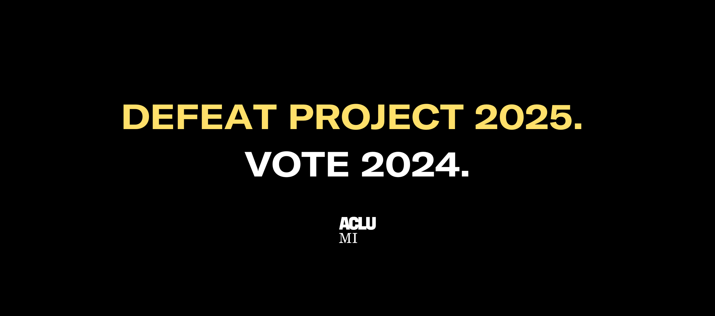 project 2025 banner