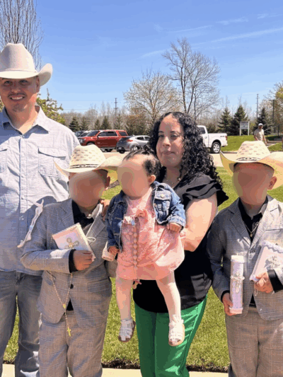 Contreras Cervantes Family blurred