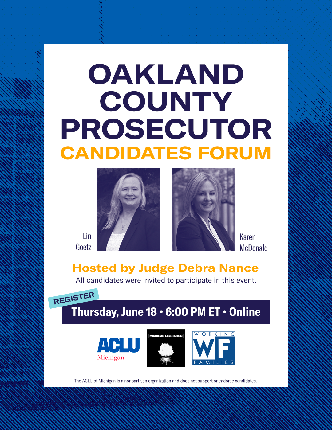 Oakland County Prosecutor Candidates Forum