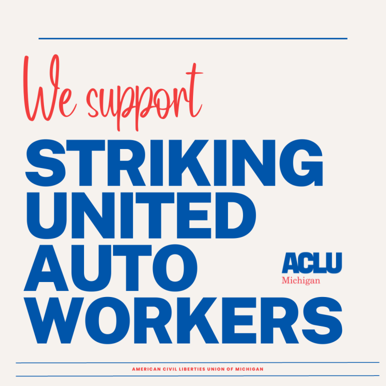 striking UAW