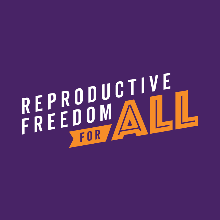 Reproductive Freedom Logo purple square