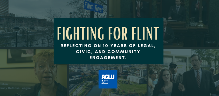 Fighting for Flint 10 Year Banner