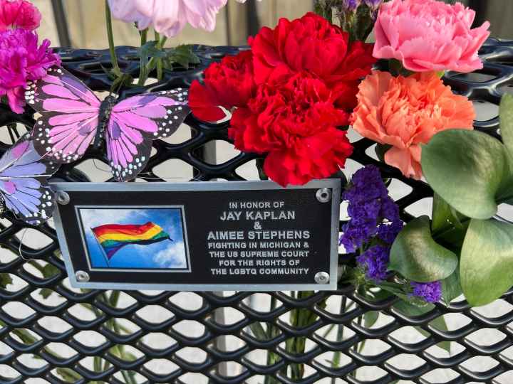 aimee stephens memorial plaque