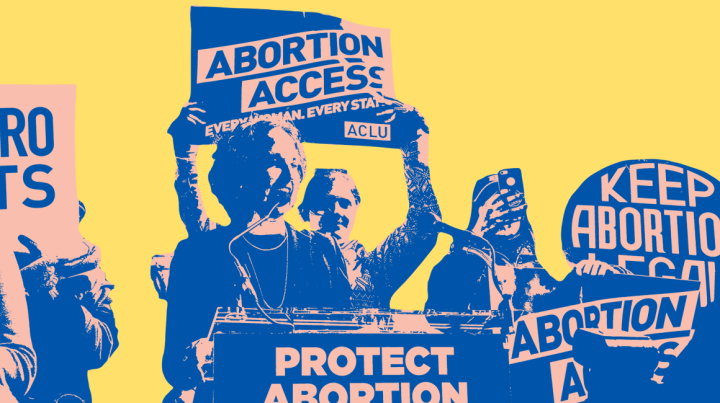 Abortion protest