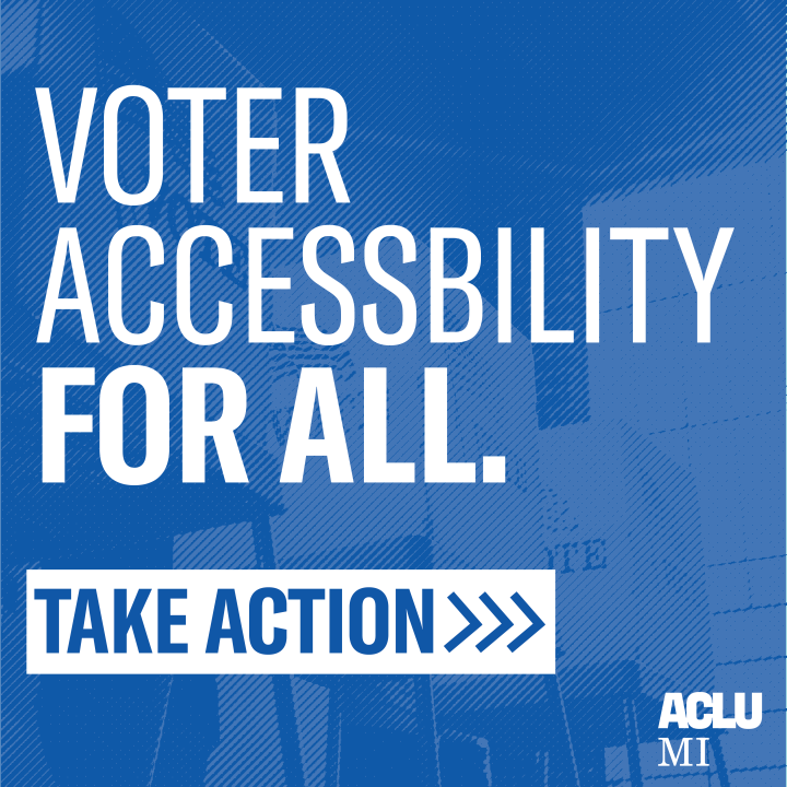 Take action for voter accessibility