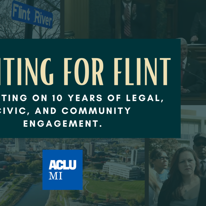 Fighting for Flint 10 Year Banner