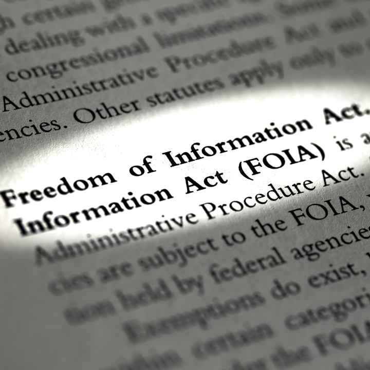 Freedom of Information Act (FOIA)