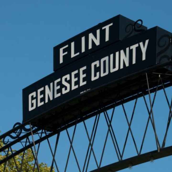 Flint Genesee County sign